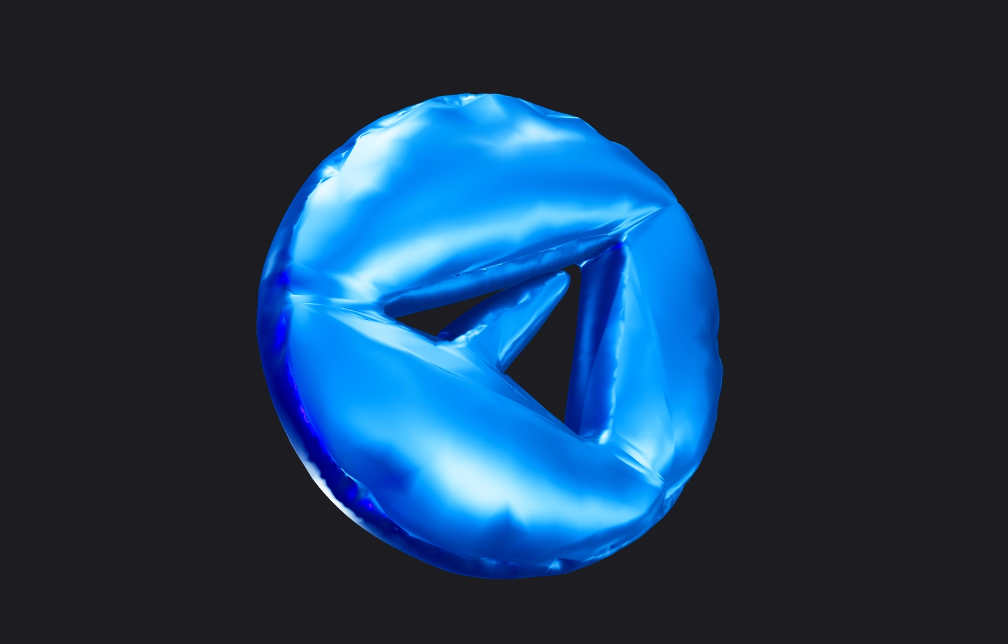 Telegram Logo 3D