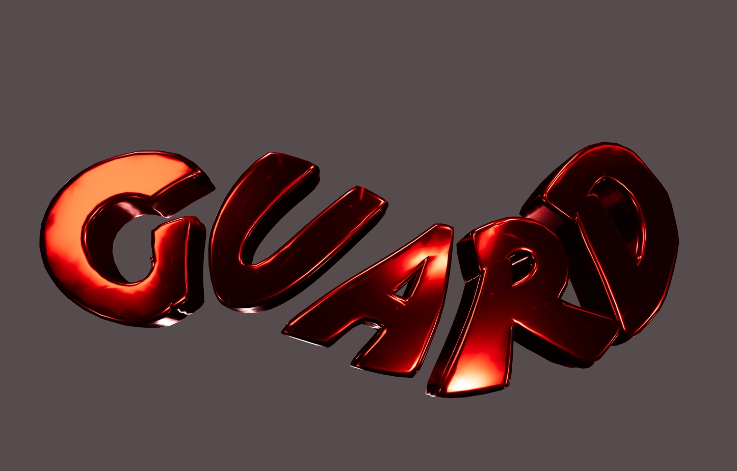 Guard Logo 3D